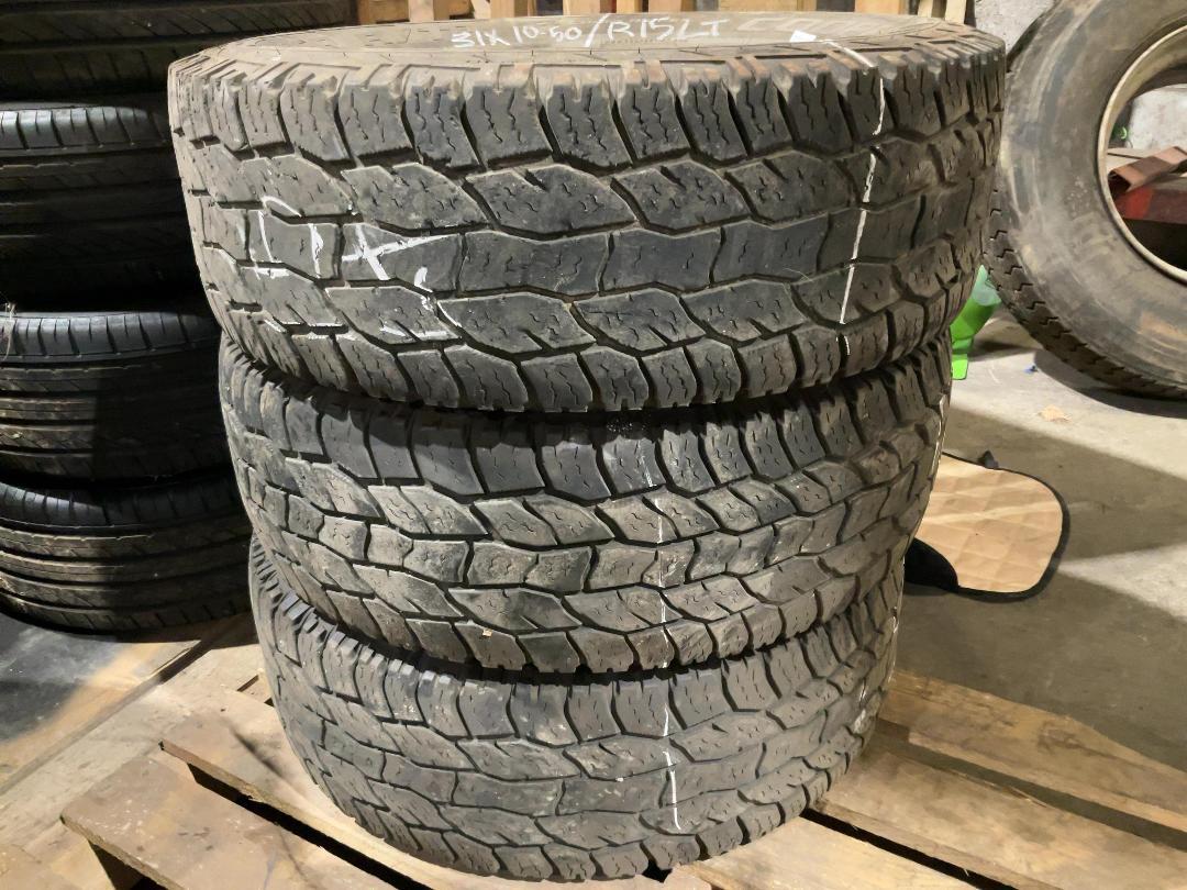 Photo '4' of 3 x 31X10.50R15LT Tyres Photo '4' of 3 x 31X10.50R15LT Tyres