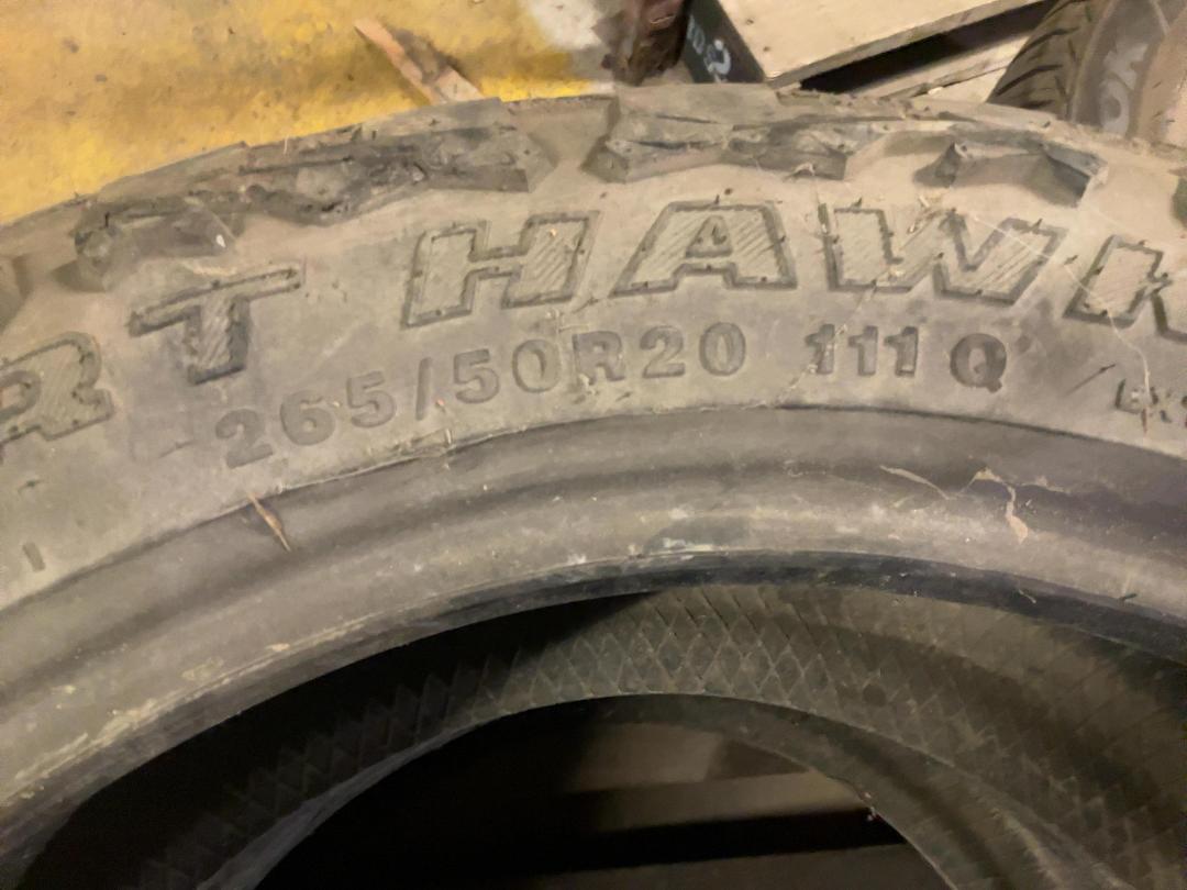 Photo '2' of 2 x 265/50R20 Tyres Photo '2' of 2 x 265/50R20 Tyres