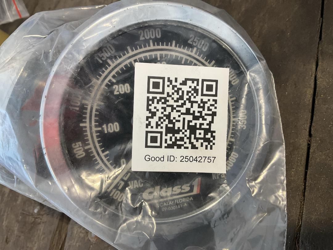 Photo '4' of Class 1 4.5” Vacuum / Pressure Gauge
