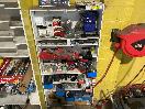 Thumbnail '11' of Assorted shelf of CV Boots, light bulbs, hose clamps etc