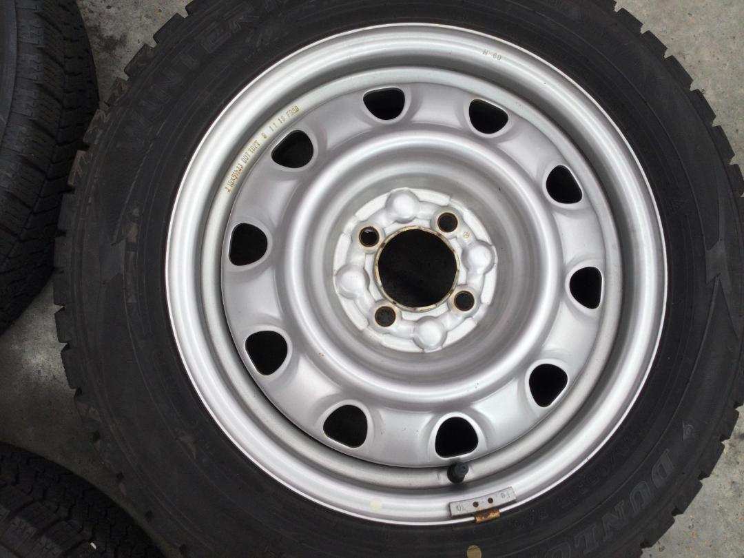 Photo '5' of 4 X Snow Tyres & Rims Photo '5' of 4 X Snow Tyres & Rims