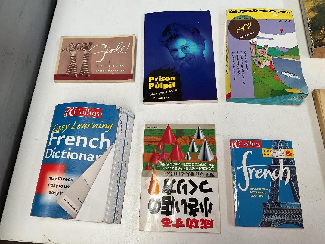 Photo '6' of Assortment of Books - Foreign Language Etc and Some Pastels