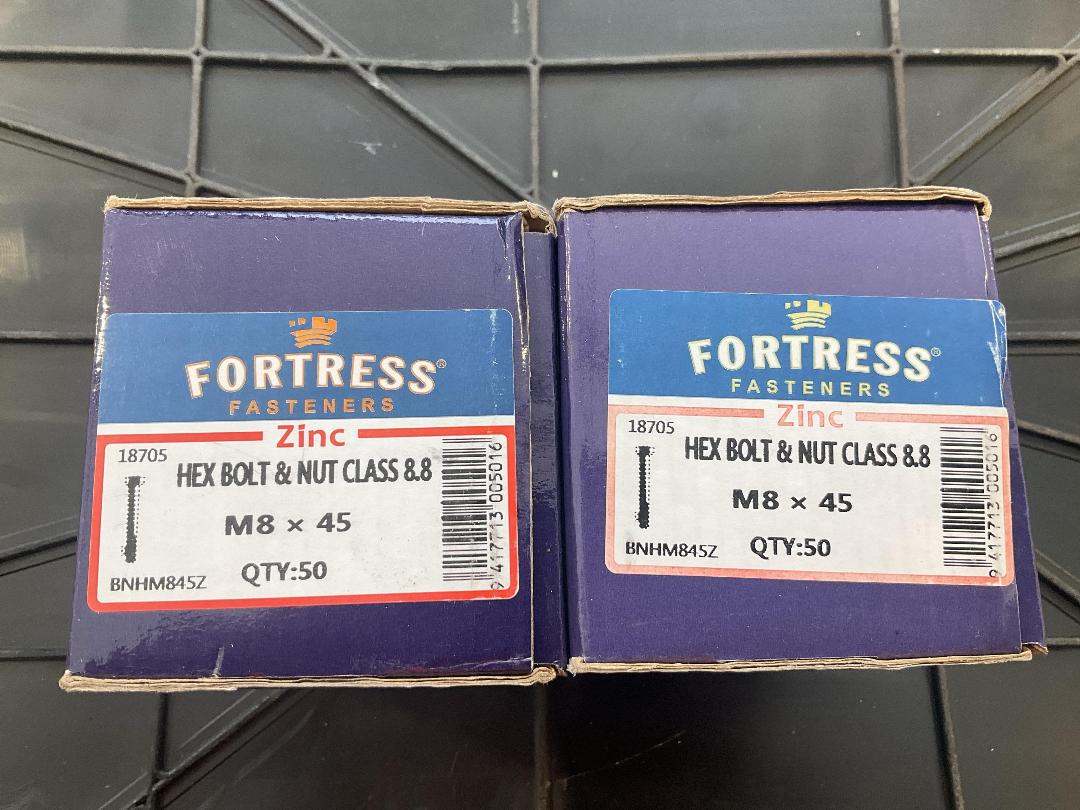 Photo '3' of Fortress Hex Bolt M8 x 45