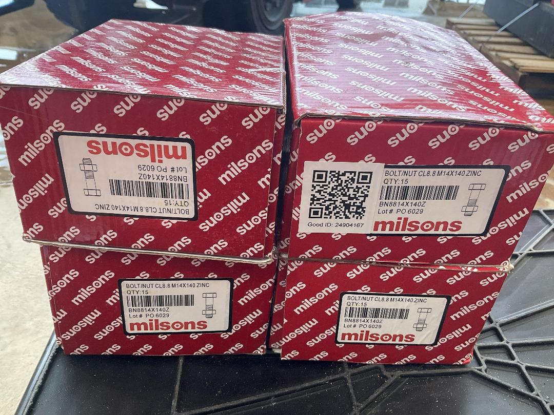 Photo '3' of Milsons Bolt/Nut M14 x 140