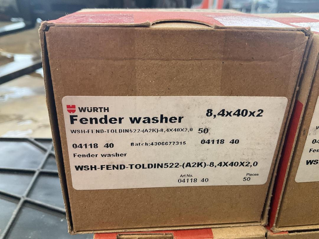 Photo '3' of Wurth Fender Washer 8,4x40x2,0
