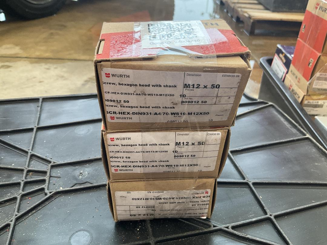 Photo '3' of Wurth Hex Screw M12 x 50