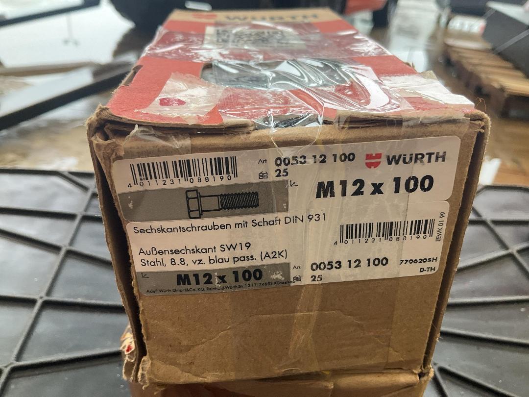 Photo '2' of Wurth Bolt M12 x 100