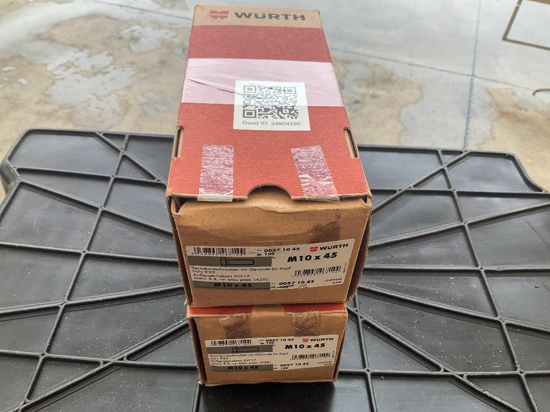 Photo '3' of Wurth Bolts M10 x 45