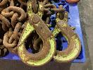 Thumbnail '4' of heavy duty chain with hooks on each end x 2