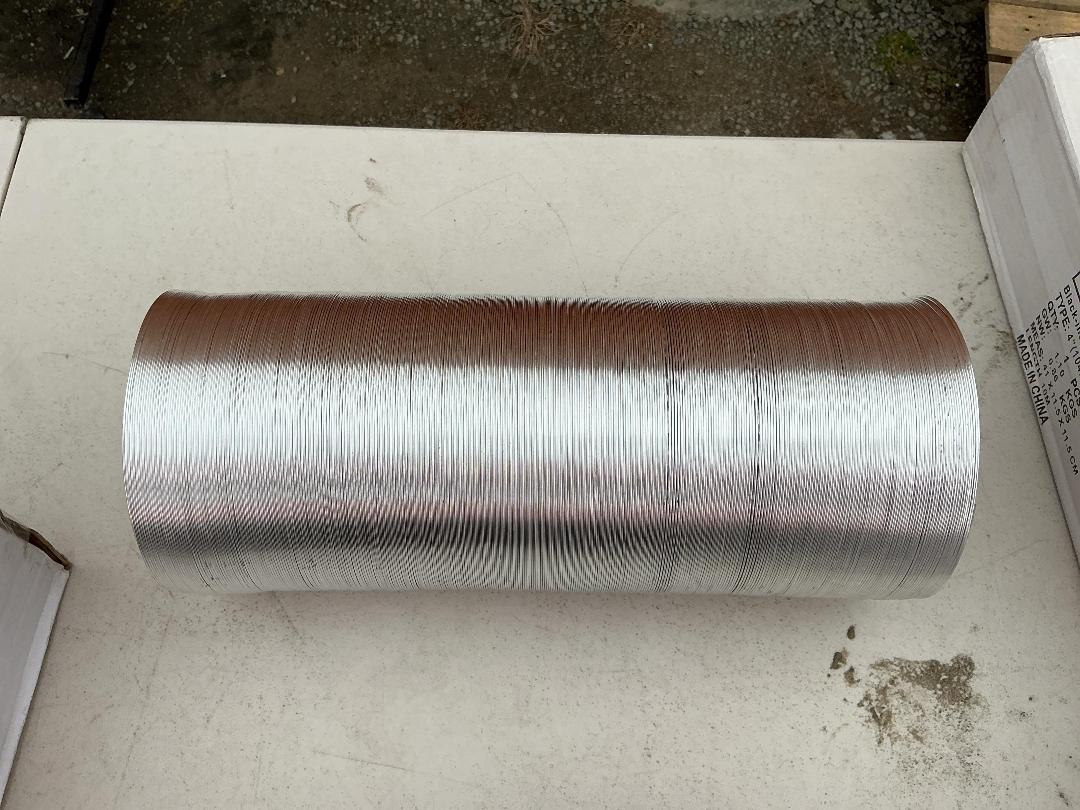Photo '3' of 4x Black Inside Foil Ducting (152mmX10m)