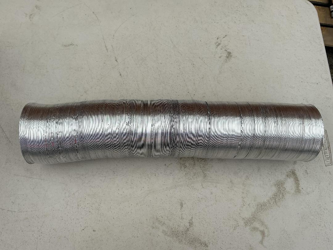 Photo '3' of 5x Black Inside Foil Ducting (104mmX10m)