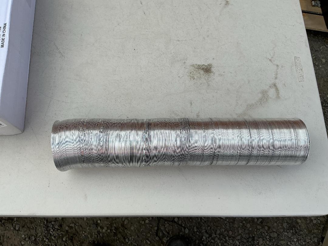 Photo '3' of 5x Black Inside Foil Ducting (104mmX10m)