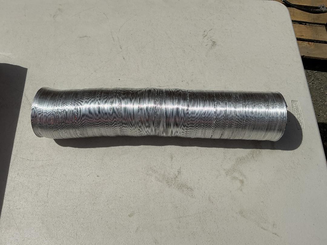 Photo '3' of 5x Black Inside Foil Ducting (104mmX10m)