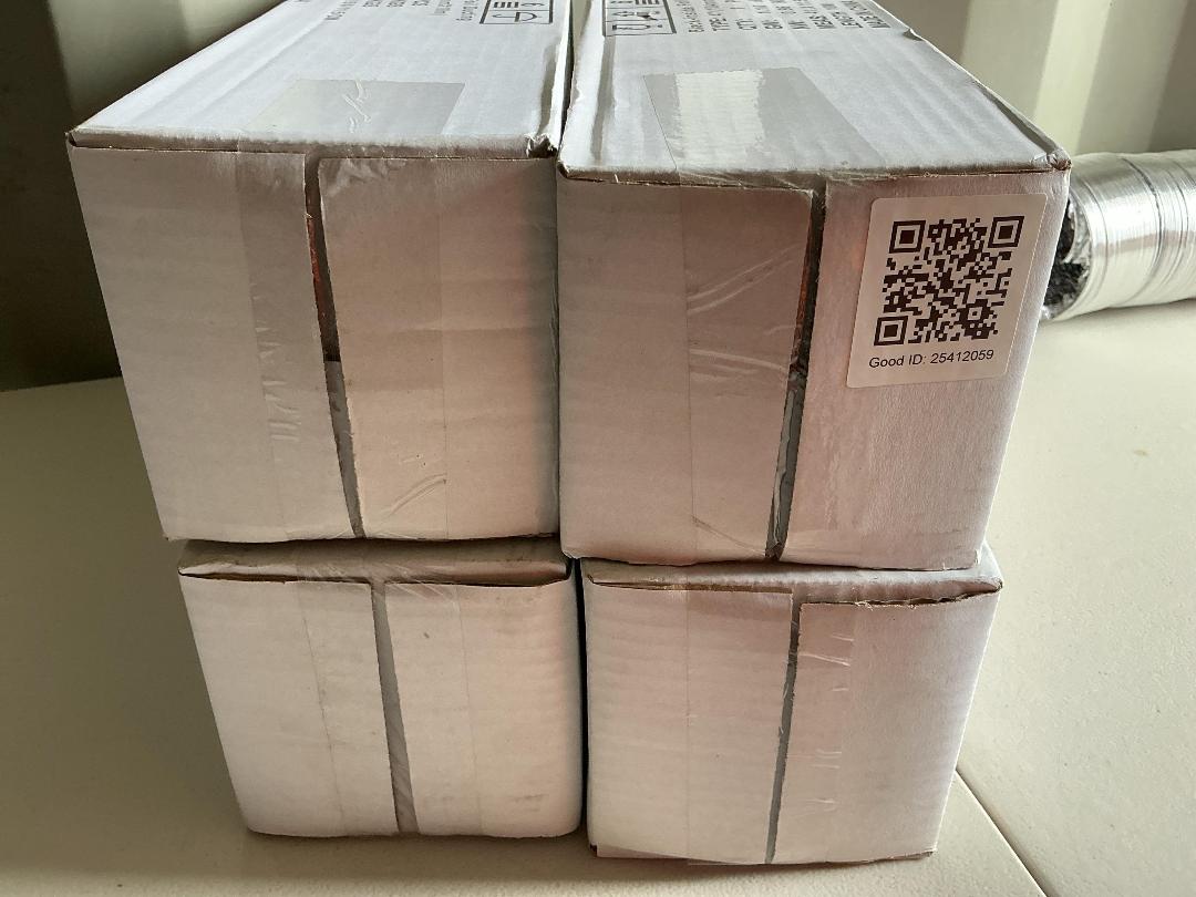 Photo '3' of 4x Black Inside Foil Ducting (10m)