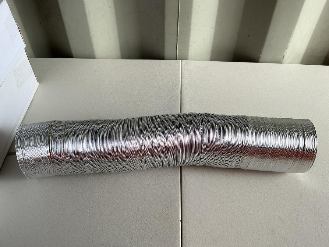 Photo '4' of 4x Black Inside Foil Ducting (10m)
