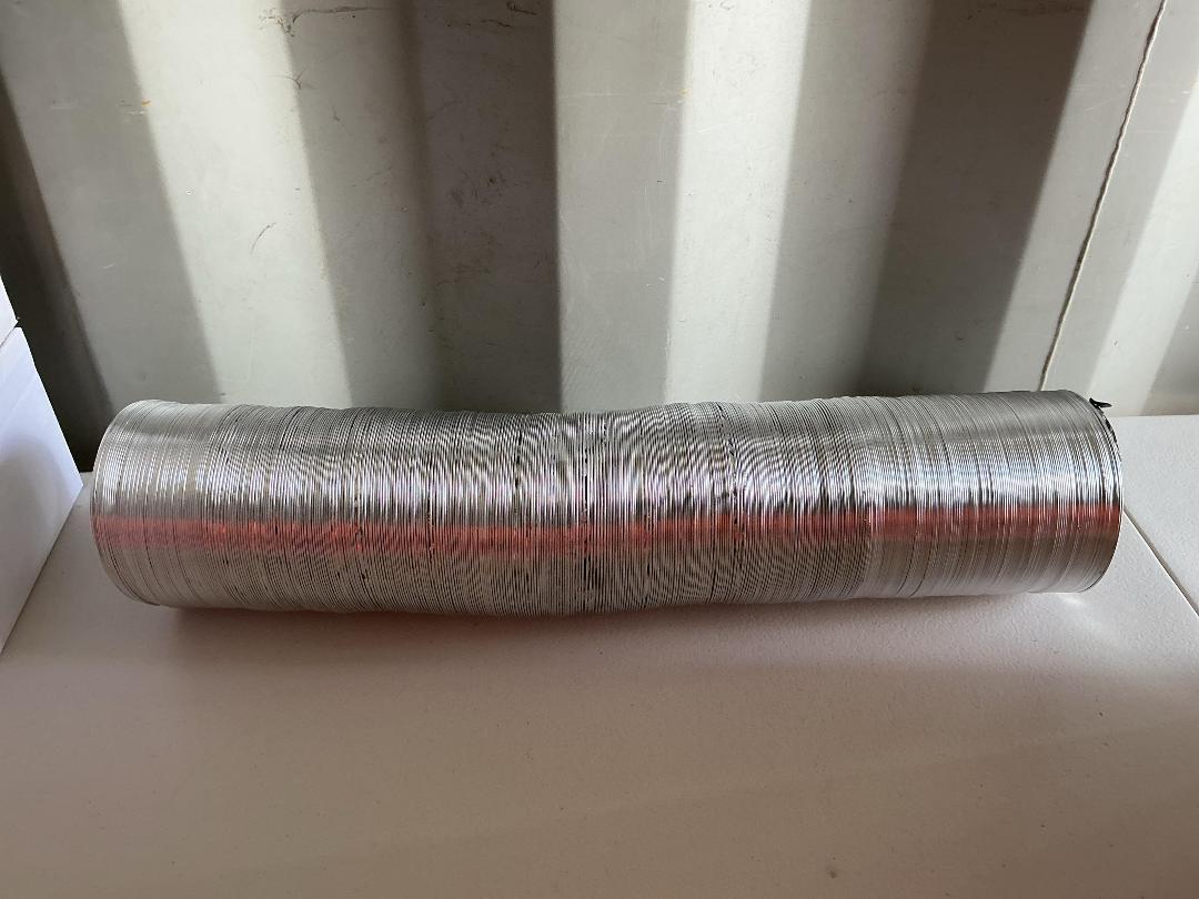 Photo '4' of 4x Black Inside Foil Ducting (10m)