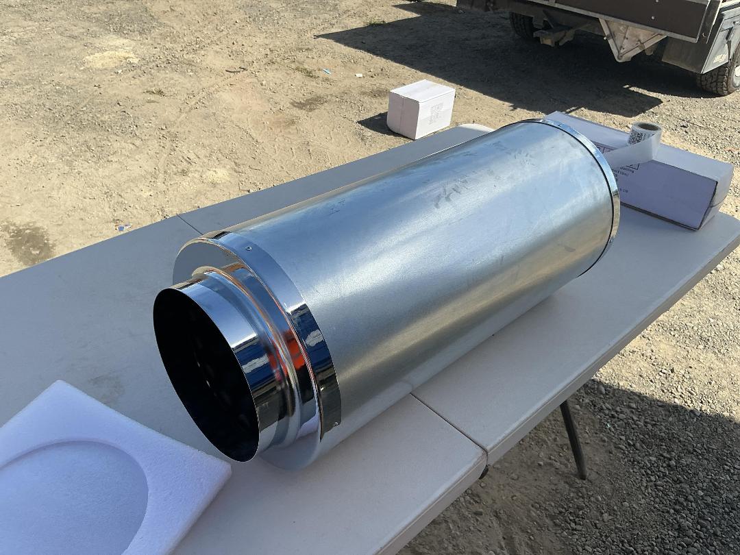 Photo '3' of Inline Duct Silencer Photo '3' of Inline Duct Silencer