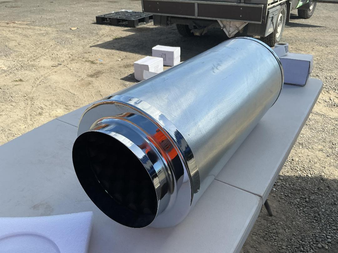 Photo '3' of Inline Duct Silencer Photo '3' of Inline Duct Silencer