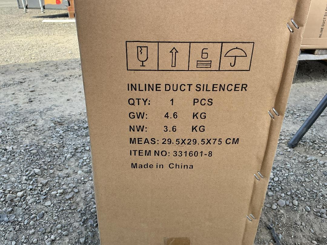 Photo '5' of Inline Duct Silencer Photo '5' of Inline Duct Silencer
