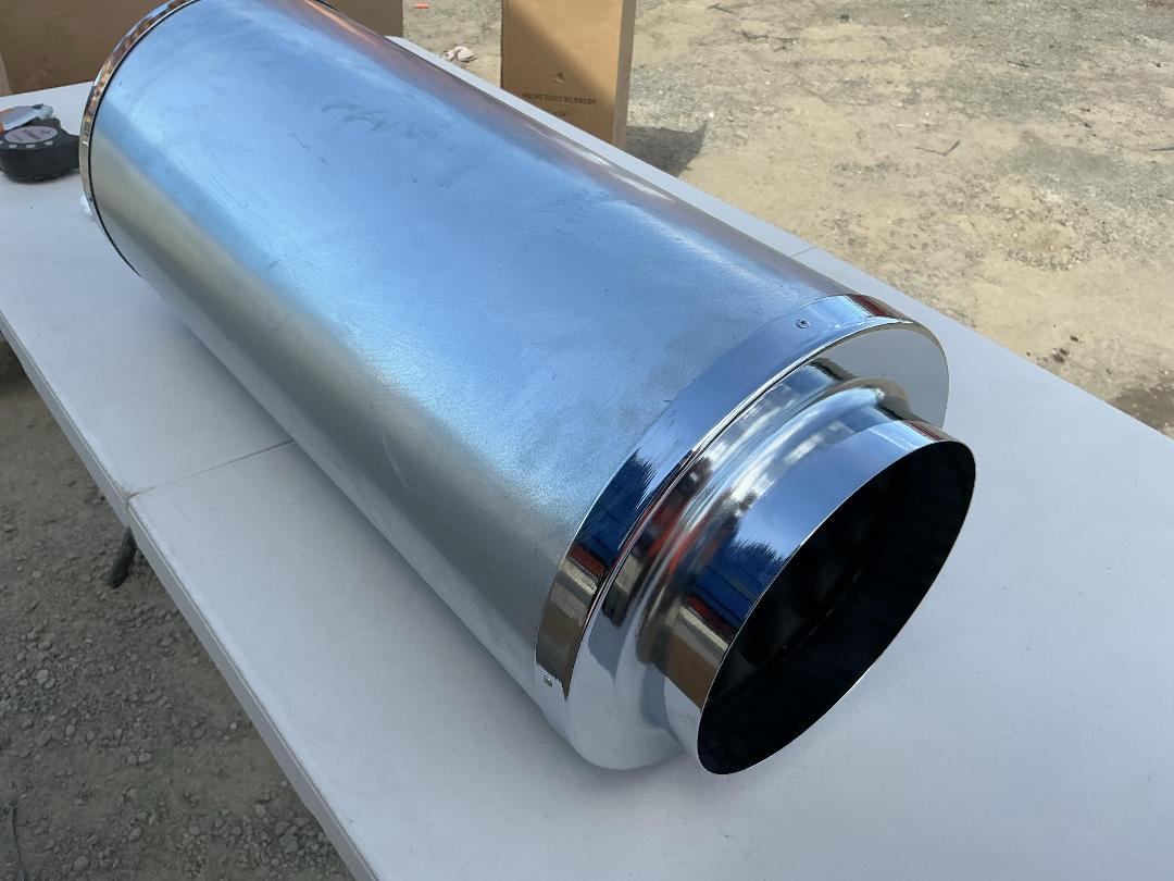 Photo '2' of Inline Duct Silencer Photo '2' of Inline Duct Silencer