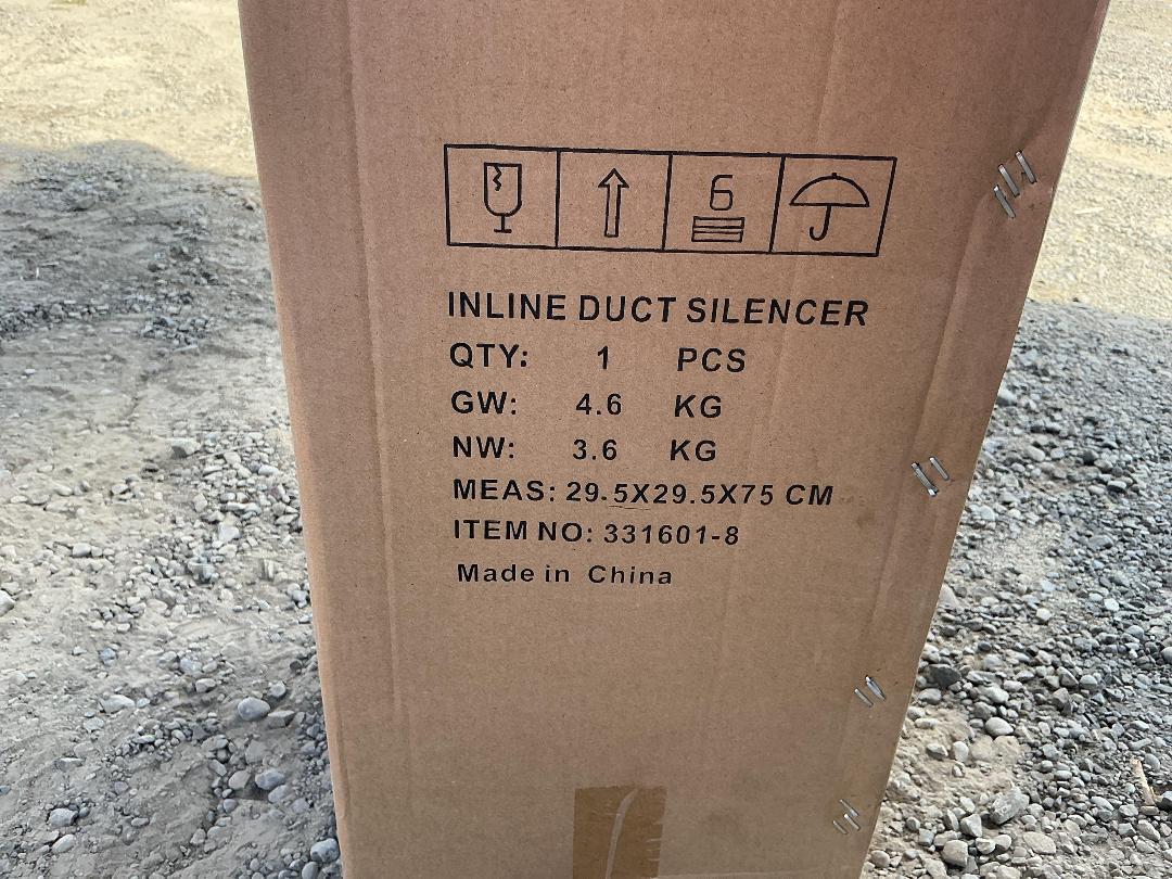 Photo '5' of Inline Duct Silencer Photo '5' of Inline Duct Silencer
