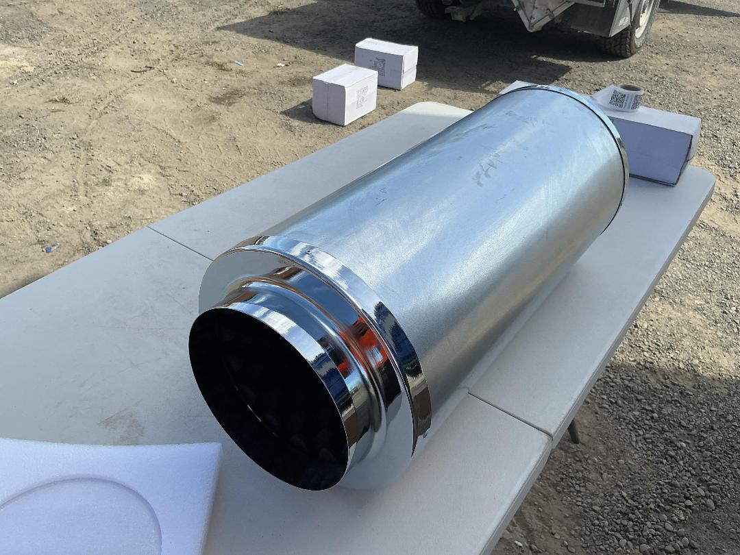 Photo '3' of Inline Duct Silencer Photo '3' of Inline Duct Silencer