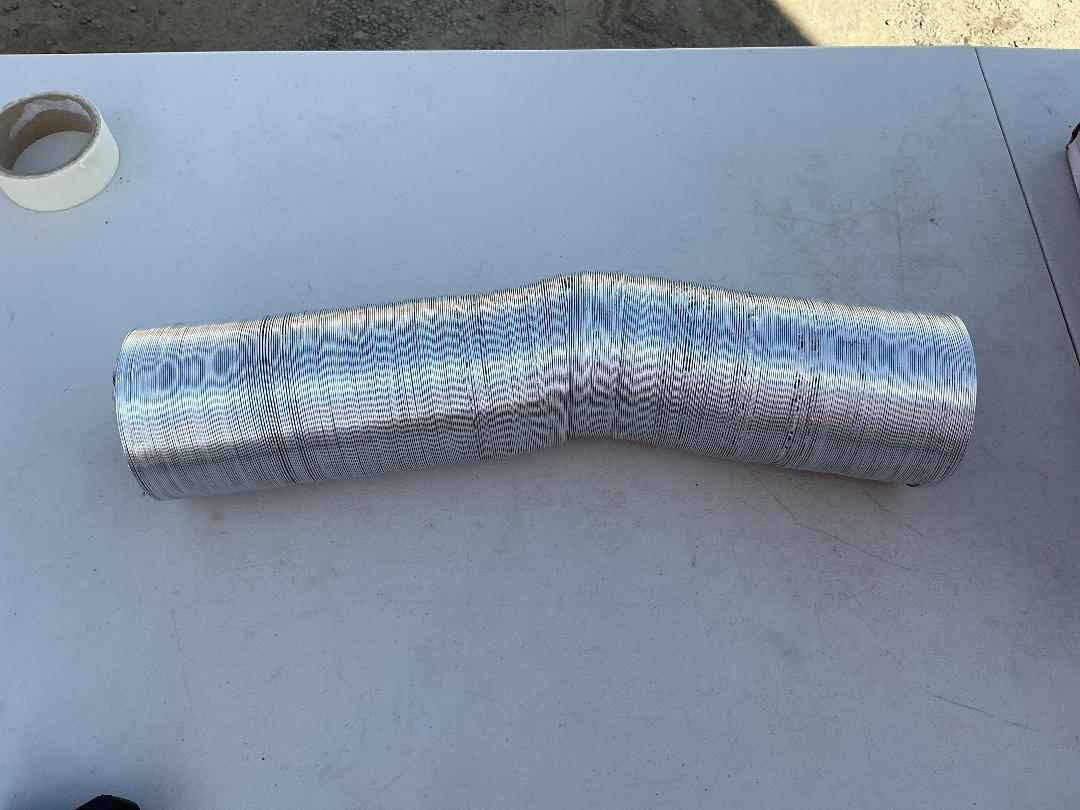 Photo '4' of 4x Black Inside Foil Ducting (104mmX10m) Photo '4' of 4x Black Inside Foil Ducting (104mmX10m)