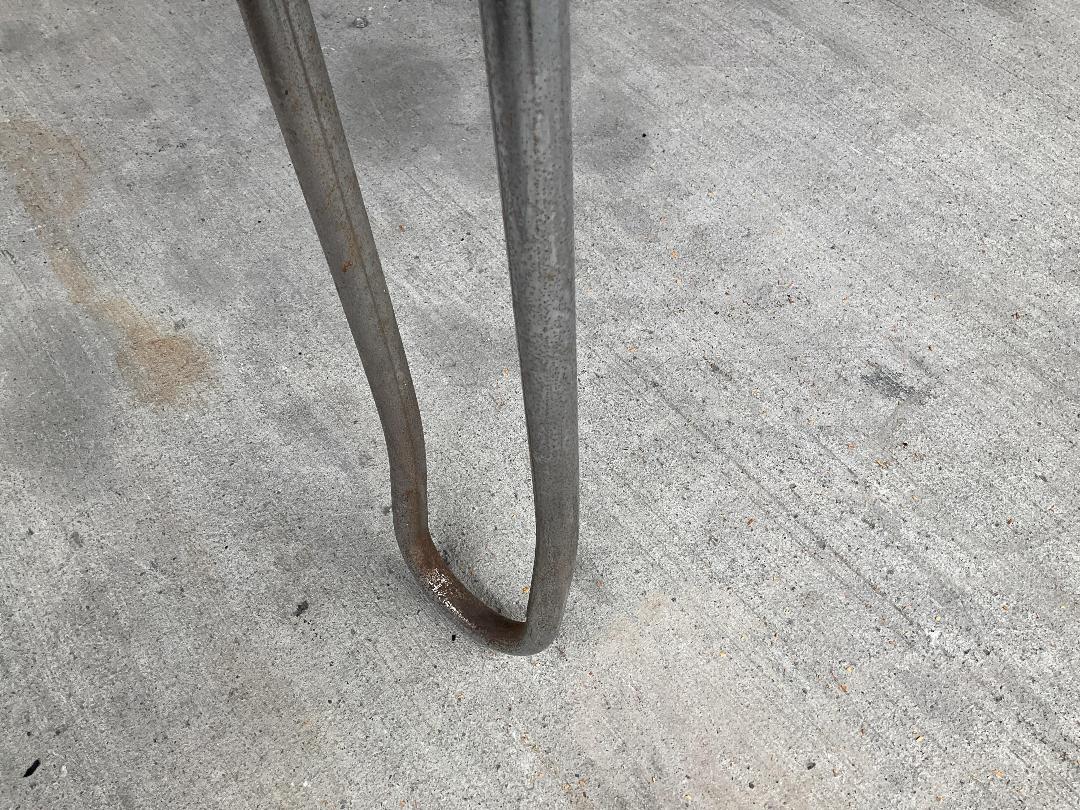 Photo '14' of Green Coloured Workbench Table or Similar with Metal-Like Legs