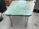 Thumbnail '3' of Green Coloured Workbench Table or Similar with Metal-Like Legs