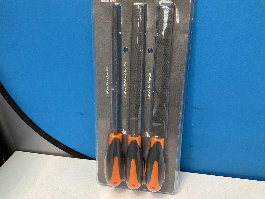 Photo '3' of CraftRight 3Pce Wood Rasp Set