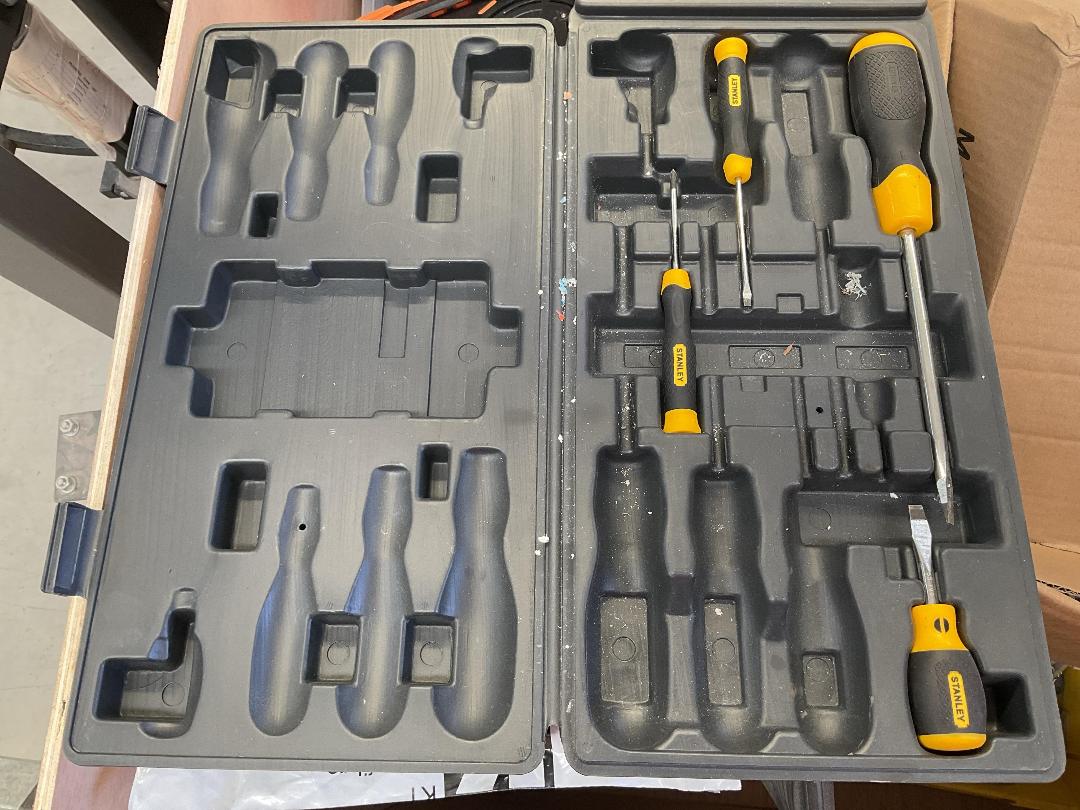 Photo '2' of Crate of Miscellaneous Items - Building Items, Tools, Dollys Etc