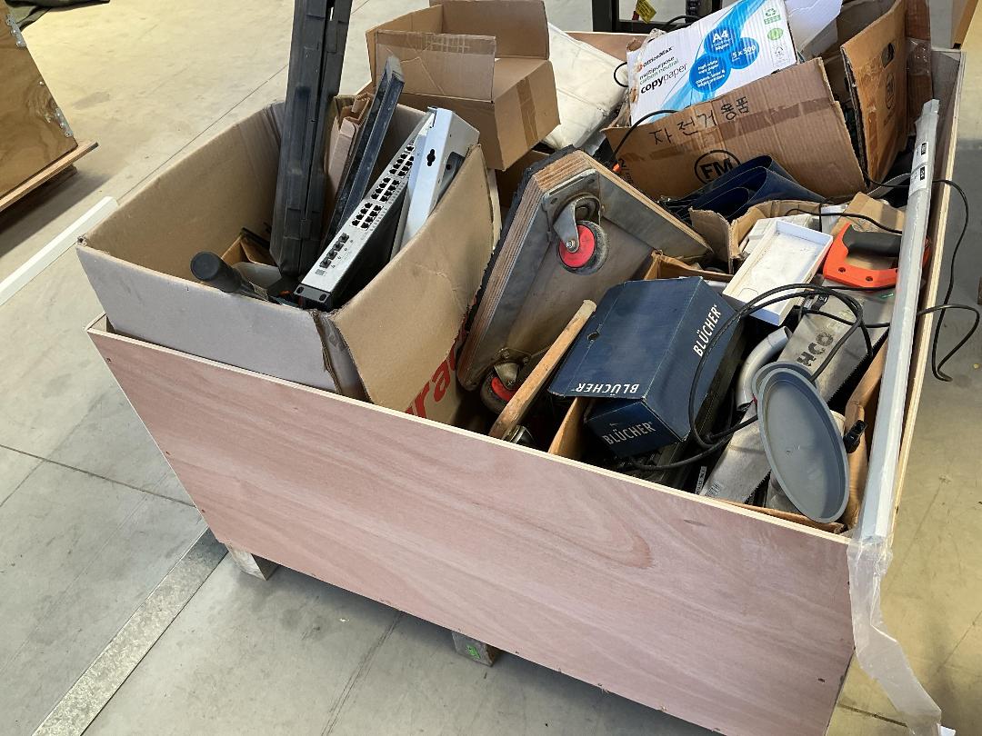 Photo '19' of Crate of Miscellaneous Items - Building Items, Tools, Dollys Etc