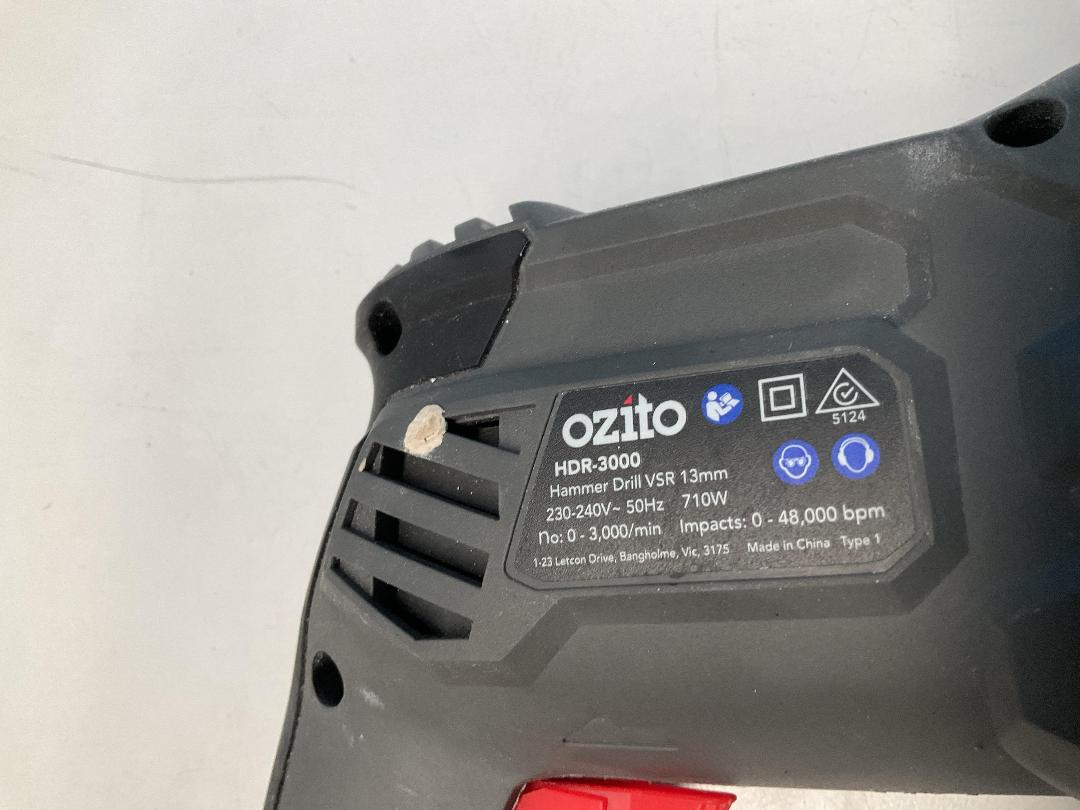 Photo '2' of Ozito Hammer Drill - Model HDR-3000
