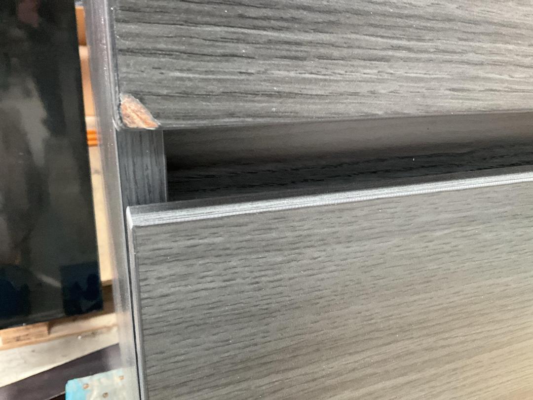 Photo '10' of Nouveau - Cinna Vanity Unit Dark Oak 900mm *Damaged* Photo '10' of Nouveau - Cinna Vanity Unit Dark Oak 900mm *Damaged*