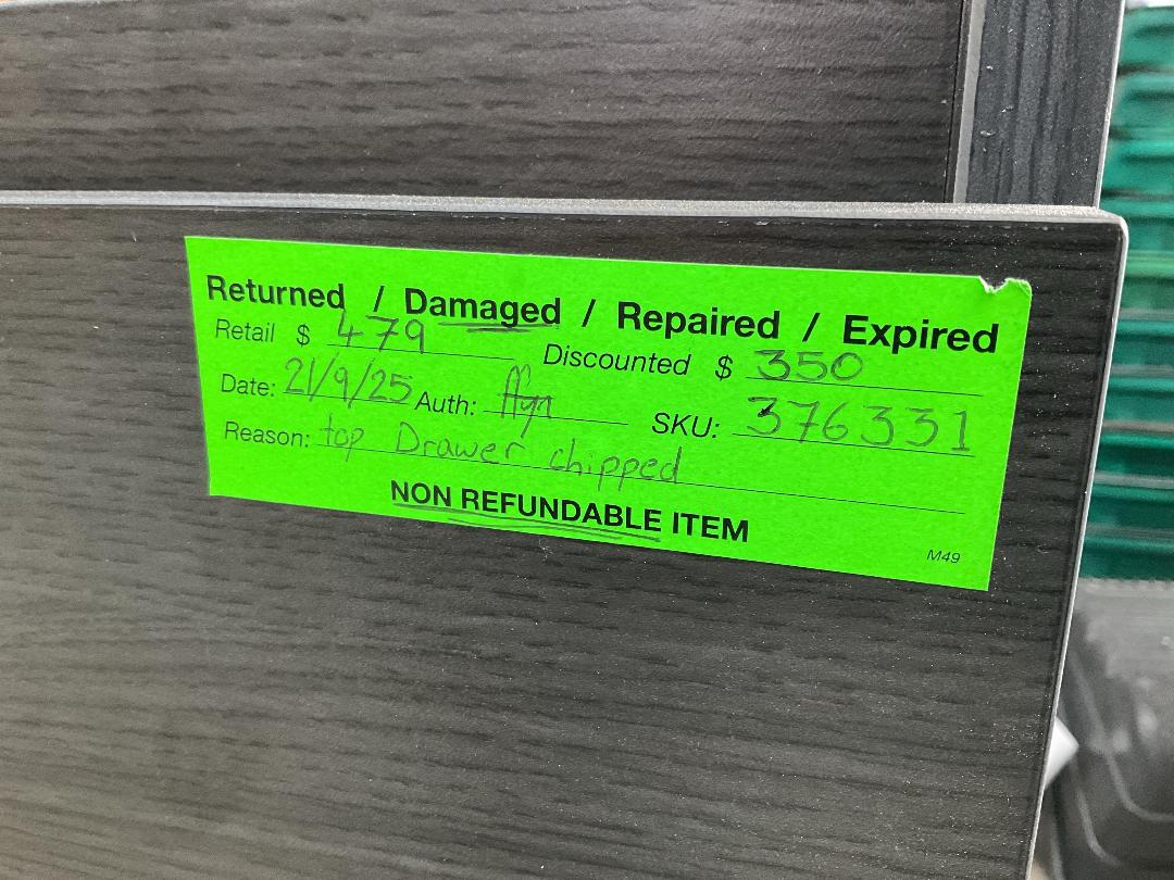 Photo '8' of Nouveau - Cinna Vanity Unit Dark Oak 900mm *Damaged* Photo '8' of Nouveau - Cinna Vanity Unit Dark Oak 900mm *Damaged*