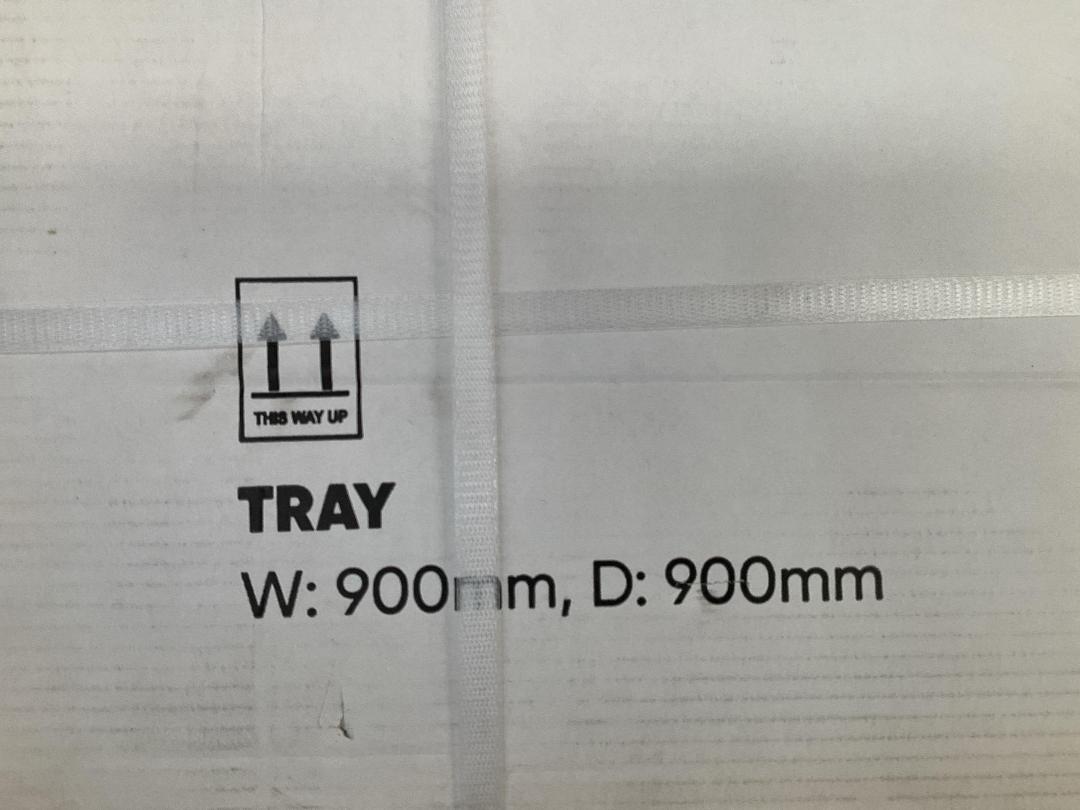 Photo '2' of Nouveau - Round Shower Tray 900 x 900 Photo '2' of Nouveau - Round Shower Tray 900 x 900