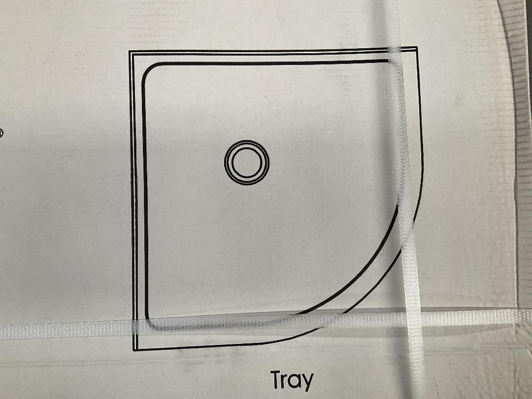 Photo '3' of Nouveau - Round Shower Tray 900 x 900 Photo '3' of Nouveau - Round Shower Tray 900 x 900