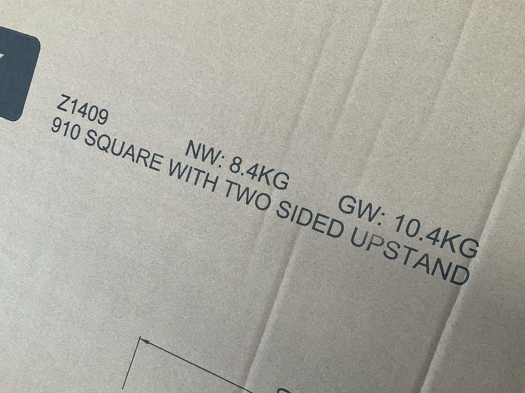 Photo '4' of Shower Tray 910 x 910 Square w/ 2 Sides Upstand Photo '4' of Shower Tray 910 x 910 Square w/ 2 Sides Upstand