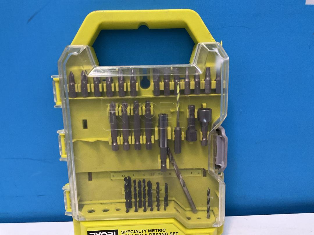 Photo '3' of Ryobi Specialty Metric Drilling and Driving Set - Model RDD40S2 - Incomplete