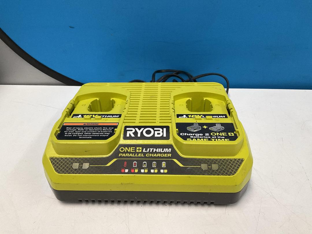 Photo '8' of Ryobi One+ Lithium Parallel Charger - Model RC18240