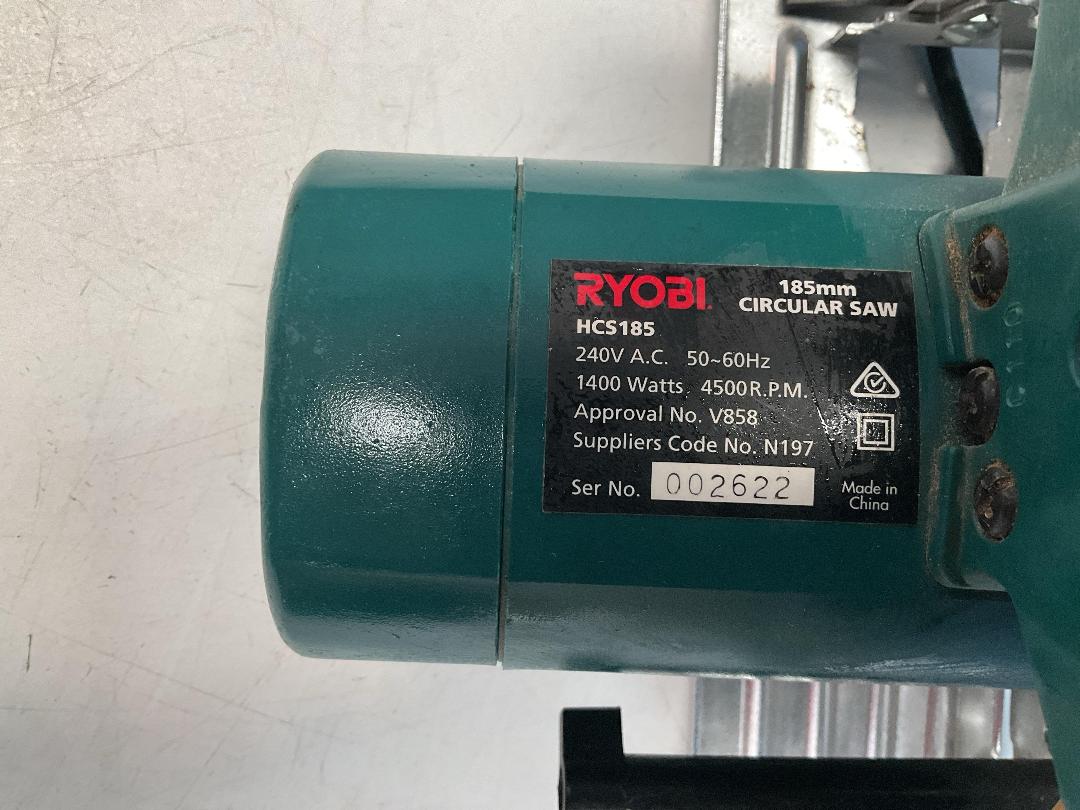 Photo '8' of Ryobi Handyline 185mm Circular Saw - Model HCS185 and 1x Champion Blade