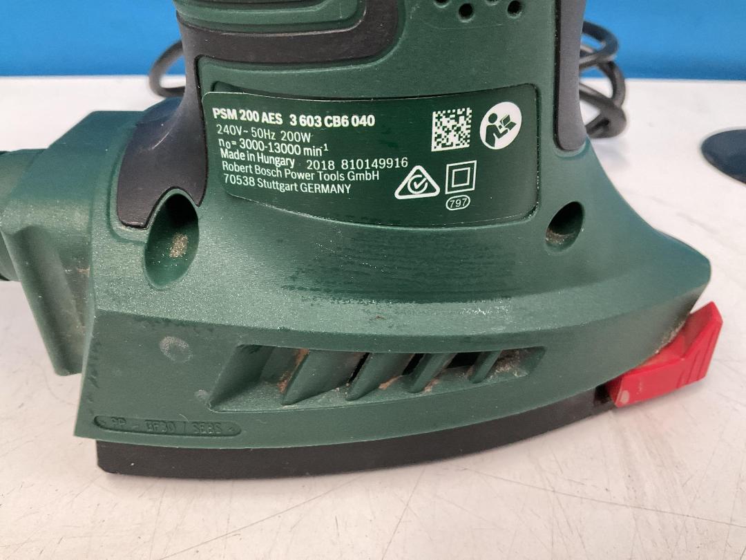 Photo '5' of Bosch Corded Multi Sander - Model PSM 200 AES and Case