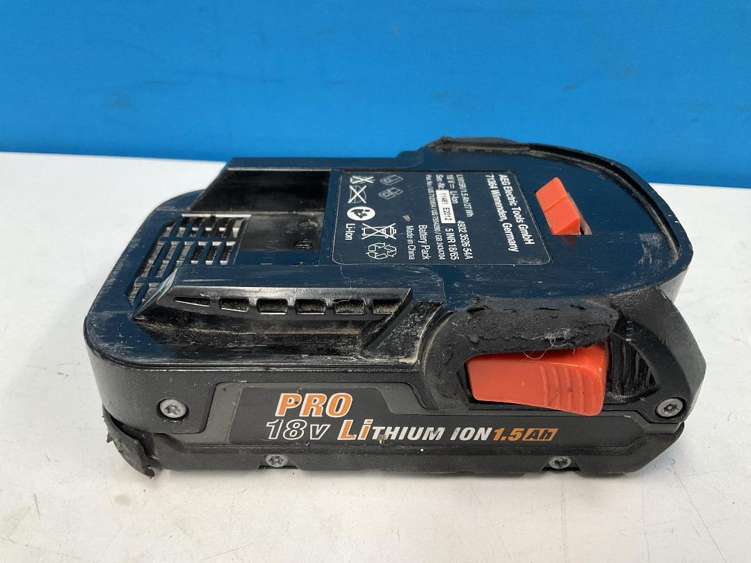 Photo '7' of AEG PRO 18V Lithium ION 1.5Ah Battery - Model L1815R