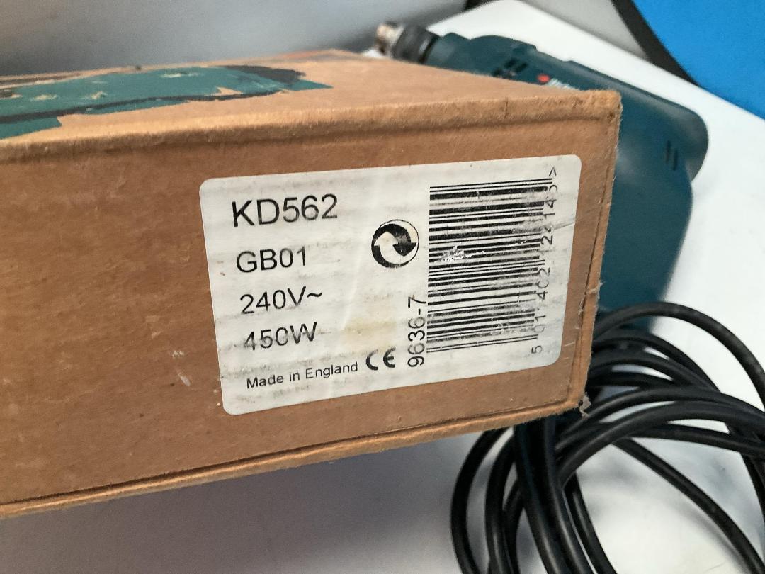 Photo '6' of Black and Decker Hammer Drill - Model KD562 and a Jigsaw