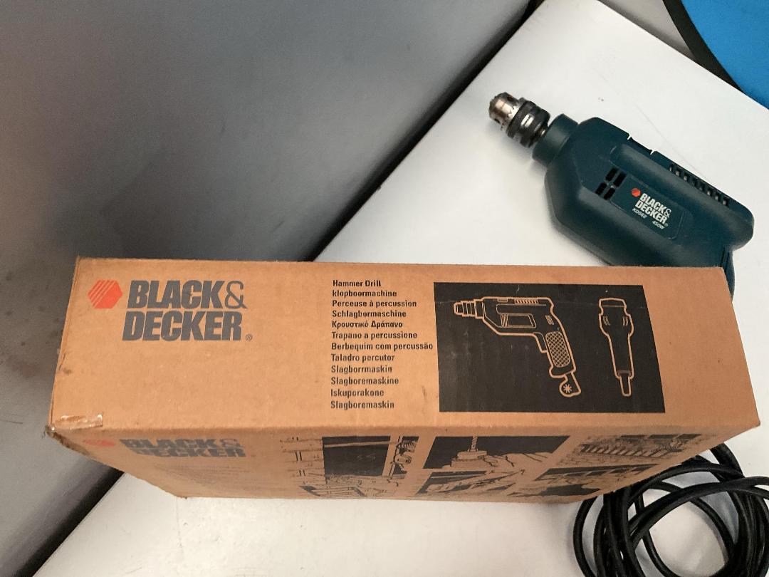 Photo '4' of Black and Decker Hammer Drill - Model KD562 and a Jigsaw