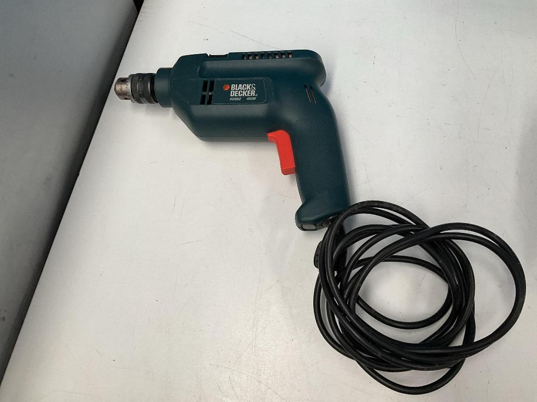 Photo '7' of Black and Decker Hammer Drill - Model KD562 and a Jigsaw