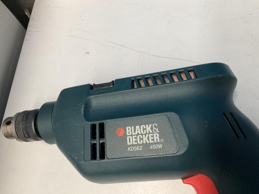 Photo '12' of Black and Decker Hammer Drill - Model KD562 and a Jigsaw