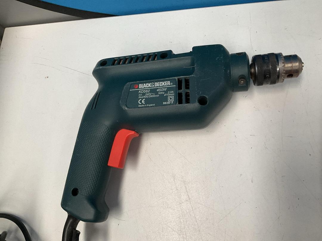 Photo '15' of Black and Decker Hammer Drill - Model KD562 and a Jigsaw