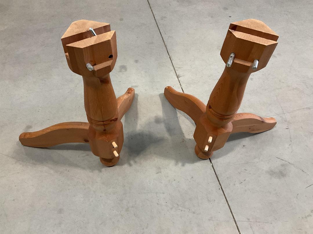 Photo '9' of Various Wooden-Like Incomplete Parts - Table Legs Etc Photo '9' of Various Wooden-Like Incomplete Parts - Table Legs Etc