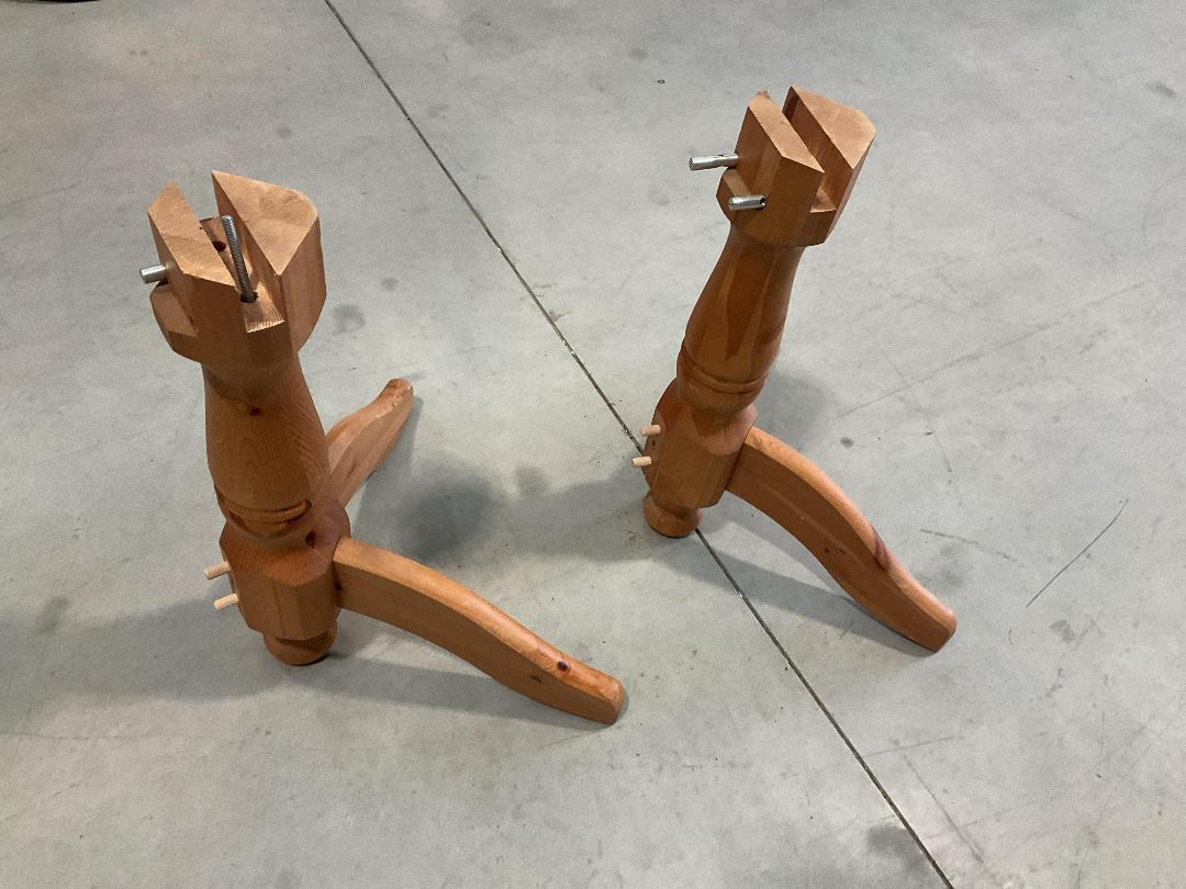 Photo '11' of Various Wooden-Like Incomplete Parts - Table Legs Etc Photo '11' of Various Wooden-Like Incomplete Parts - Table Legs Etc